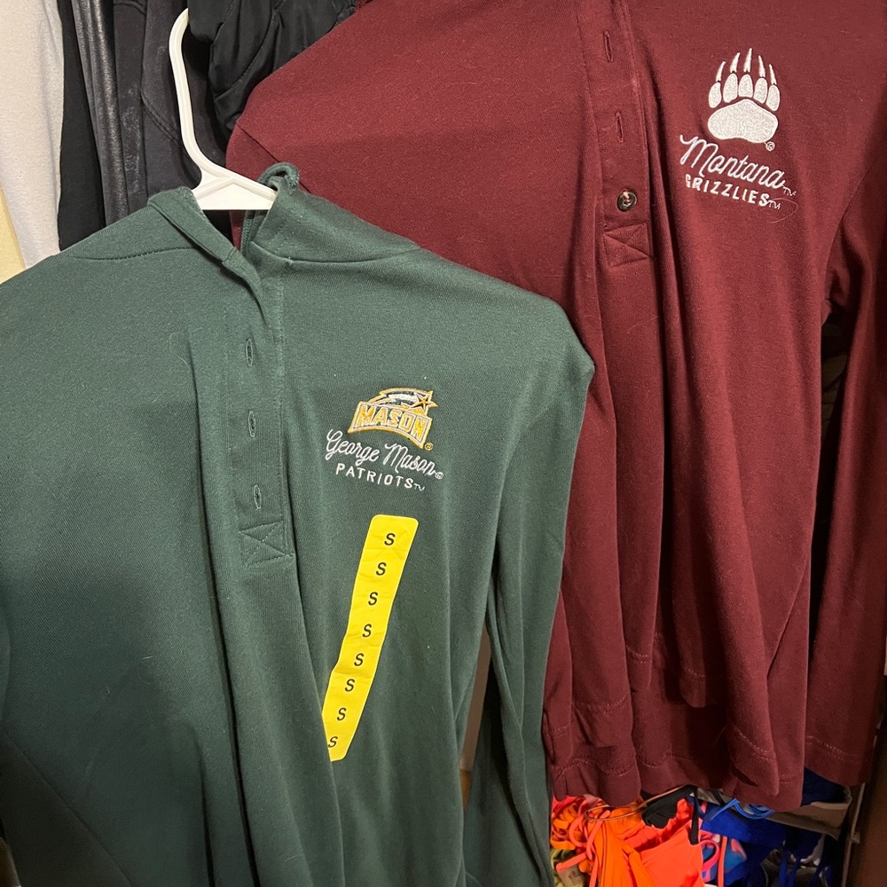 College hoodies
